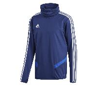 Adidas Mens Tiro 19 Warm Top Colour: Dark Blue, Size: Medium