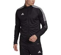 adidas Men's Tiro 21 Track Jacket, Black, X-Large/Tall