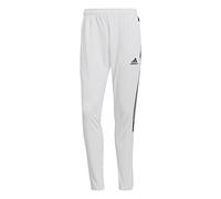 Adidas Men's Tiro 21 Track Pants, White/Black, X-Small