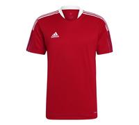 Adidas Mens Tiro 21 Training Jersey Colour: Red, Size: Medium