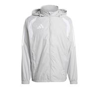 adidas Men's Tiro 26 League Windbreaker Coat, team light grey/white, S