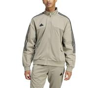 adidas Mens Tiro Material Mix Track Top Silver Pebble XL