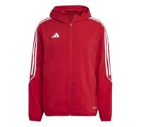 adidas Mens Tiro23 League Windbreaker Soccer Cleats Full Zip - Red, Team Power Red, L