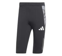 adidas Mens Tiro24 C 1 2pnt Football Shorts in Black/Dark Grey - Size Medium