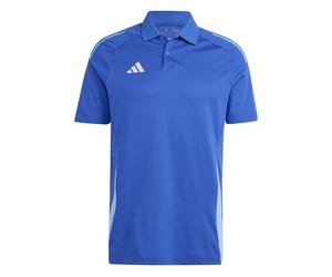 adidas Mens Tiro24 C Polo Shirt in Royal Blue - Size X-Large