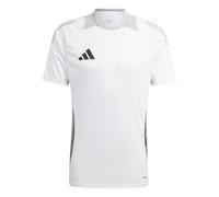 adidas Mens Tiro24 C Tr Jersey T-Shirt in White/Grey Two - Size Large
