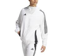 adidas Men's Tiro24 Windbreaker Coat, white/black, XS