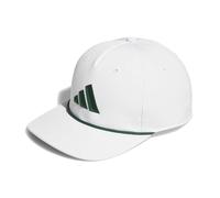 adidas Men's Tour 5-Panel HAT, White/Collegiate Green, M-L