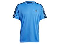 adidas Men's Train Essentials 3-Stripes Training Tee, Blue Burst/Black, S