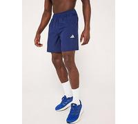 adidas Mens Train Essentials 7 Inch Woven Shorts, Dark Blue/White, Size M, Men Dark Blue/White