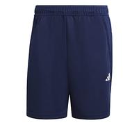 adidas Men's Train Essentials All Set Training Shorts, Dark Blue/White, M