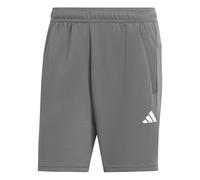 adidas Men's Train Essentials All Set Training Shorts, Grey Five/White, XS