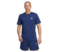 adidas Men's Train Essentials Comfort Training Tee, Dark Blue/White, S
