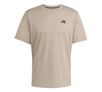 adidas Men's Train Essentials Feelready Training Tee, Chalky Brown/Black, M