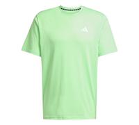 adidas Men's Train Essentials Feelready Training Tee, Lime Burst/White, S
