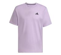 adidas Men's Train Essentials Feelready Training Tee, Powder Plum/Black, L
