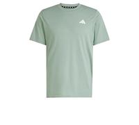 adidas Men's Train Essentials Feelready Training Tee, Silver Green/White, 3XL