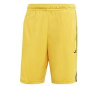 adidas Men's Training Essentials Pique 3-Stripes Training Shorts, Gold/Black, XX-Large Tall