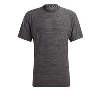adidas Mens Train Essentials Stretch Training T-Shirt DkGreyMarl/Black L