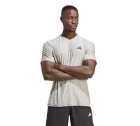 adidas Men's Train Essentials Stretch Training Tee, MGH Solid Grey/White/Blac...