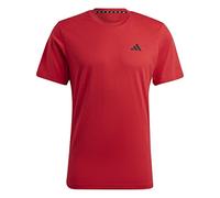 Adidas Mens Train Essentials T-Shirt, Better Scarlet/Black, Large