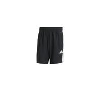 adidas Men's Train Essentials Training 3-Stripes Woven Shorts, Black, S 7 inch