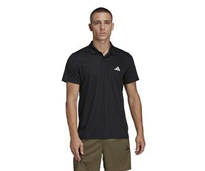 adidas Men's Train Essentials Training Polo Shirt, Black/White, 3XL