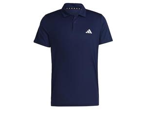 adidas Men's Train Essentials Training Polo Shirt, Dark Blue/White, S Tall