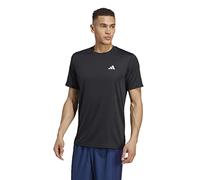adidas Men's Train Essentials Training Shirt, Black/White, S