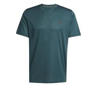 adidas Men's Train Essentials Training Tee, Aurora Ivy/Black, 3XL