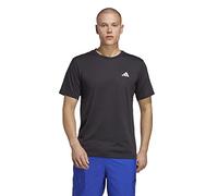 adidas Men's Train Essentials Training Tee, Black/White, XXL Tall