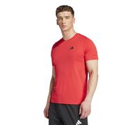 adidas Men's Train Essentials Training Tee, Lucid red/Black, XL