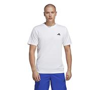 adidas Men's Train Essentials Training Tee, White/Black, L