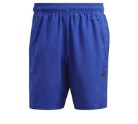 adidas Men's Train Essentials Woven Training Shorts, Lucid Blue/Black, XS 7 inch