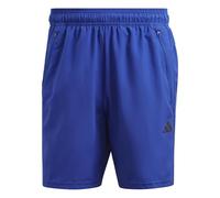 adidas Men's Train Essentials Woven Training Shorts, Lucid Blue/Black, XXL 7 inch