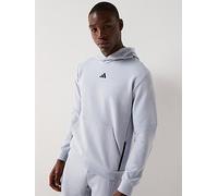 adidas Mens Training D4T Hoodie, Halo Silver, Size 2Xl, Men Halo Silver