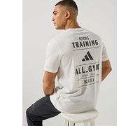 adidas CLIMACOOL Graphic Short Sleeve T-Shirt White - XXL