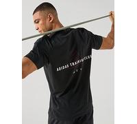 adidas CLIMACOOL Identity Graphic Short Sleeve T-Shirt Black - M
