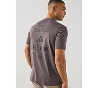 adidas Mens Training Graphics T-Shirt, Grey, Size 2Xl, Men Grey
