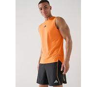 Adidas D4t Primelift 3 Stripes Sleeveless T-shirt Orange L Men