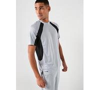 adidas Tech Apparel Short Sleeve T-Shirt Grey Black - L