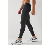 adidas Mens Training Tech Fit Base Tight, Black, Size 3Xl, Men Black