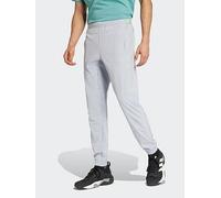 adidas Mens Training Tech Pants, Halo Silver/Lime Burst, Size M, Men Halo Silver/Lime Burst