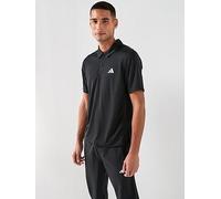 adidas Men's Workout Essentials Base Polo Shirt, Black, L