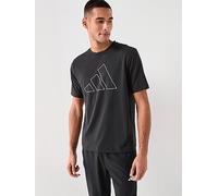 Adidas Workout Essentials Feelready Logo Short Sleeve T-shirt Black S / Regular Men