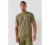 adidas Mens Training Workout Essentials T-Shirt, Green, Size M, Men Green
