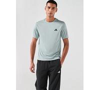 adidas Workout Essentials Base Short Sleeve T-Shirt Green - XL