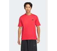 adidas Mens Training Workout Essentials T-Shirt, Red, Size S, Men Red