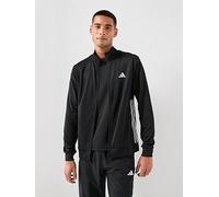 adidas Mens Training Workout Essentials Track Top, Black, Size 2Xl, Men Black