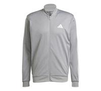 adidas Men's TRICOT REGULAR FIT TRACK TOP MELANGE, black melange, XS